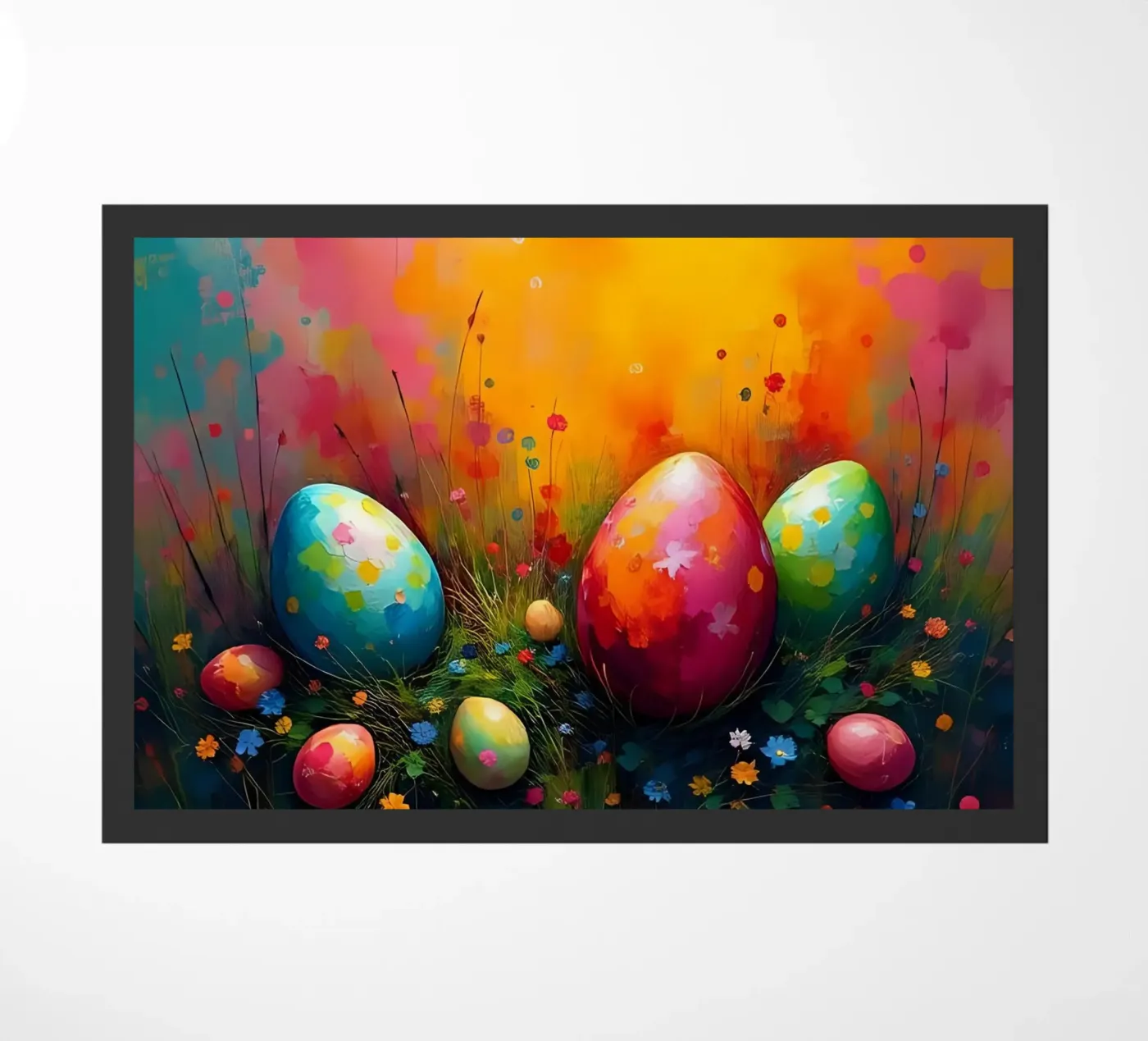 Easter_style_B_4 doormat by Farb- und Blütenzauber by LK
