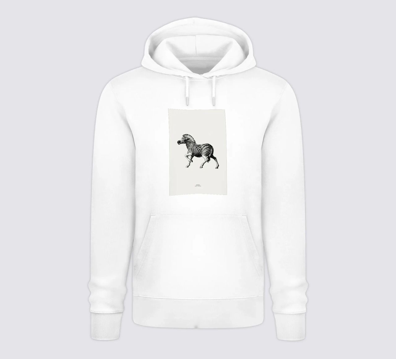 Zebra felpa con cappuccio da Flora & Fauna