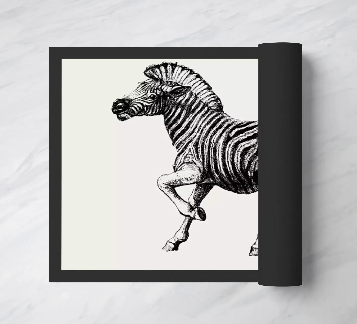 Zebra deurmat van Flora & Fauna