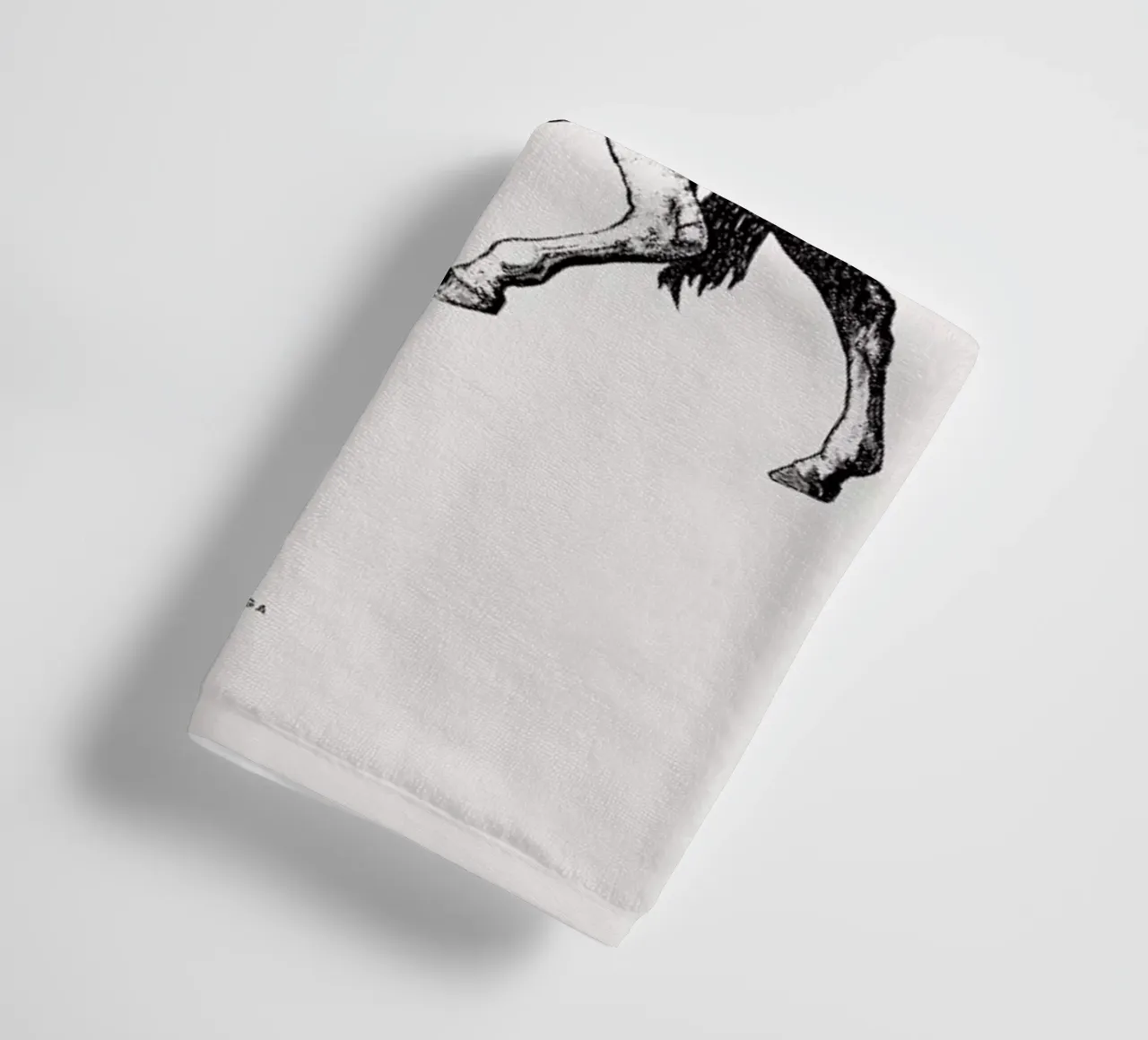 Zebra badhanddoek van Flora & Fauna