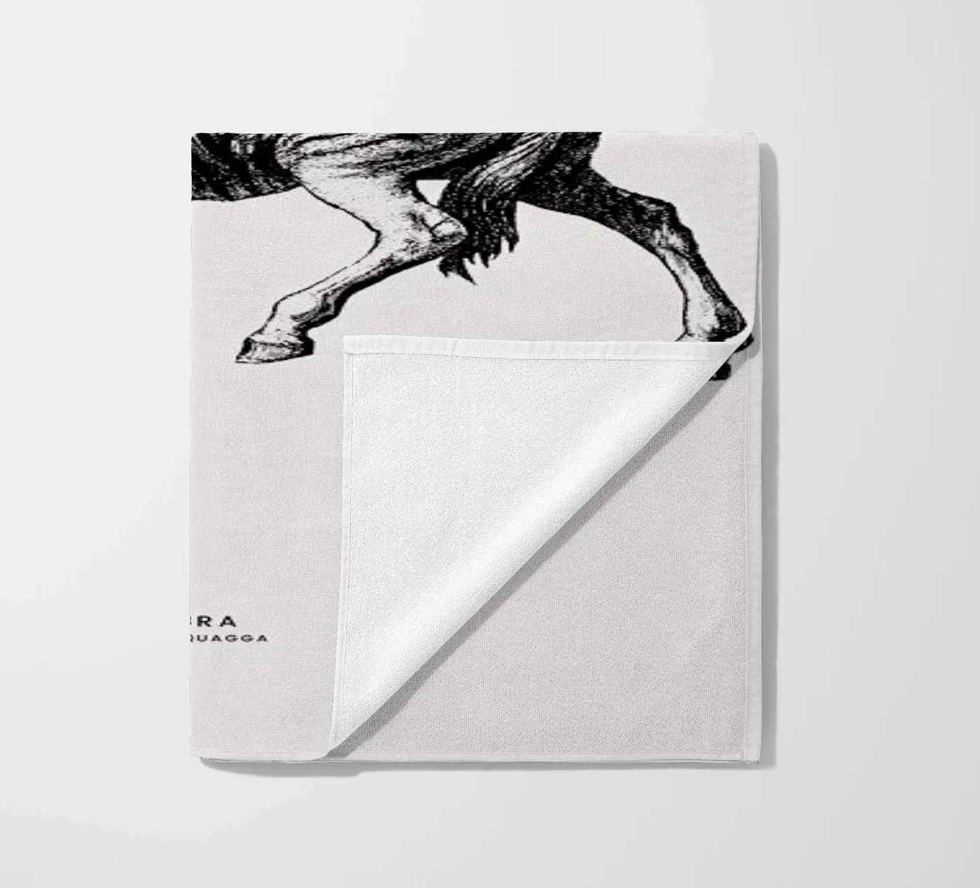 Zebra Strandtuch von Flora & Fauna