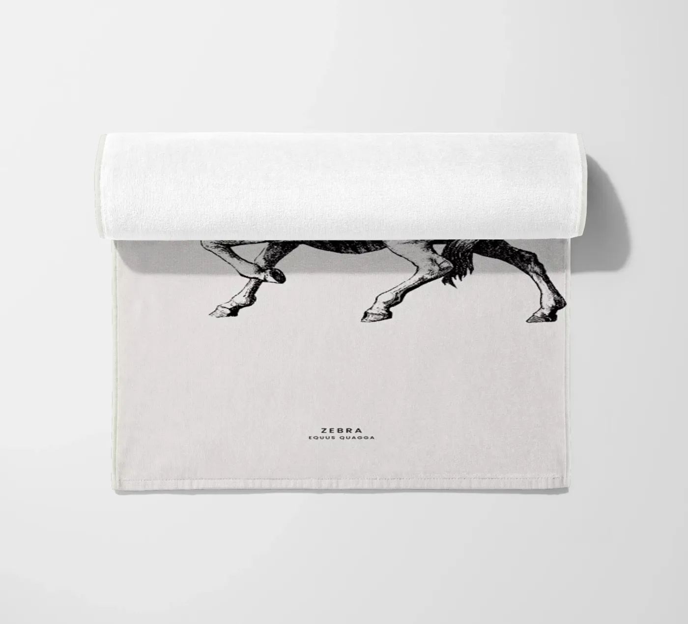 Zebra Strandtuch von Flora & Fauna