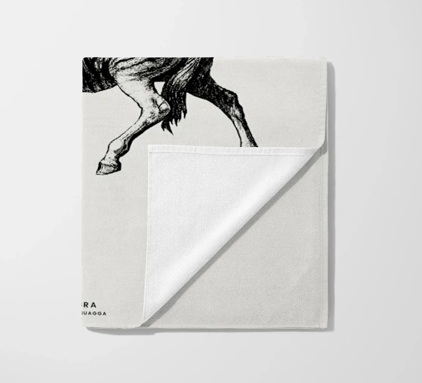 Zebra Strandtuch von Flora & Fauna