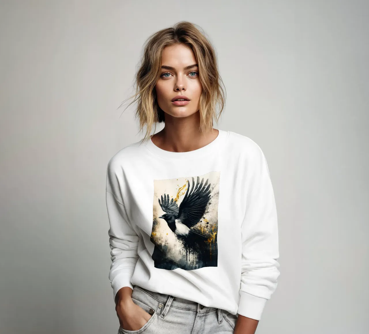 Gazza d'oro felpa da Justyna Jaszke JBJart