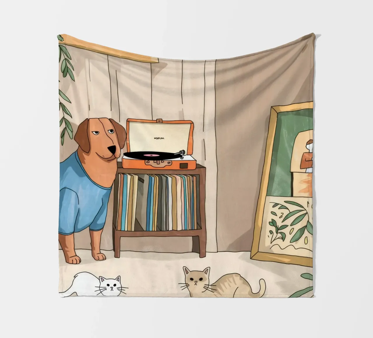 Serenata nostalgica in vinile coperta in pile da Timeless Huse