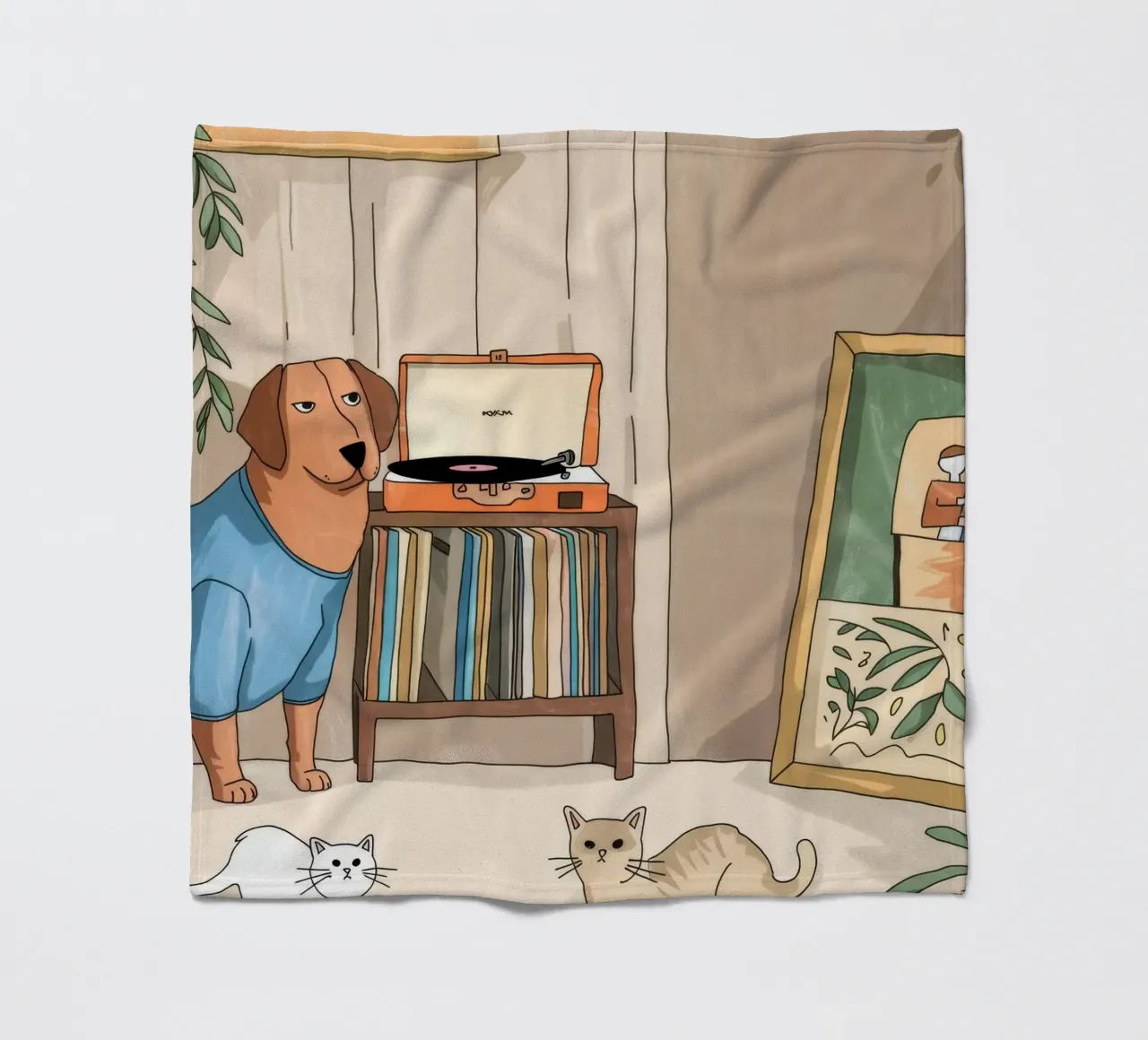Serenata nostalgica in vinile coperta in pile da Timeless Huse