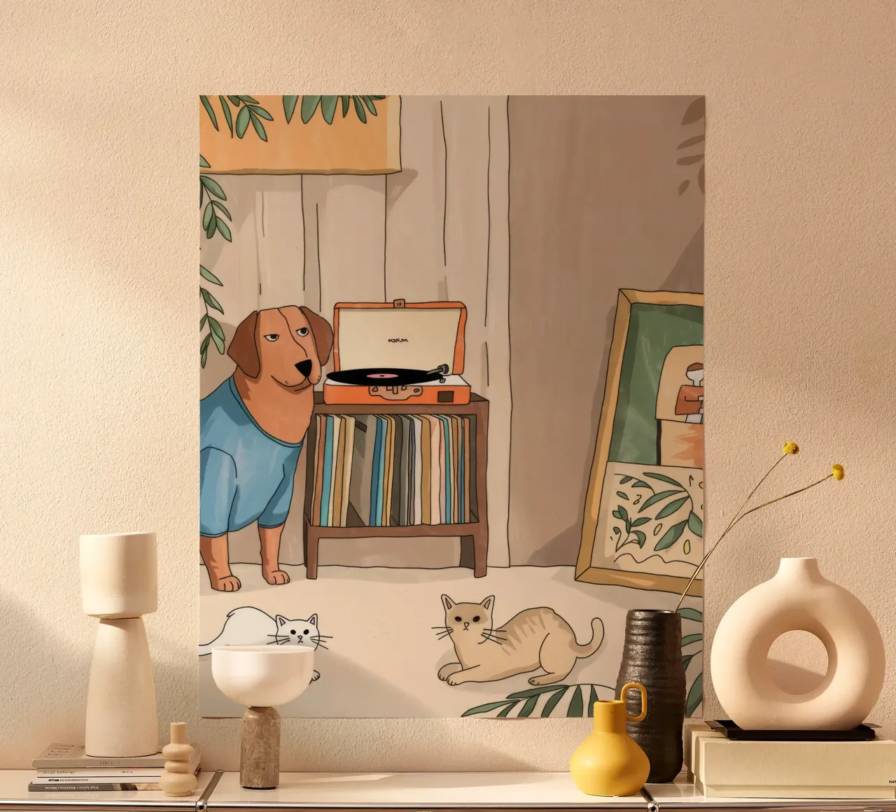 Serenata nostalgica in vinile carta hahnemühle da Timeless Huse