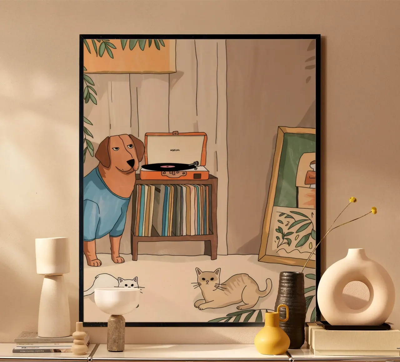 Serenata nostalgica in vinile carta hahnemühle da Timeless Huse