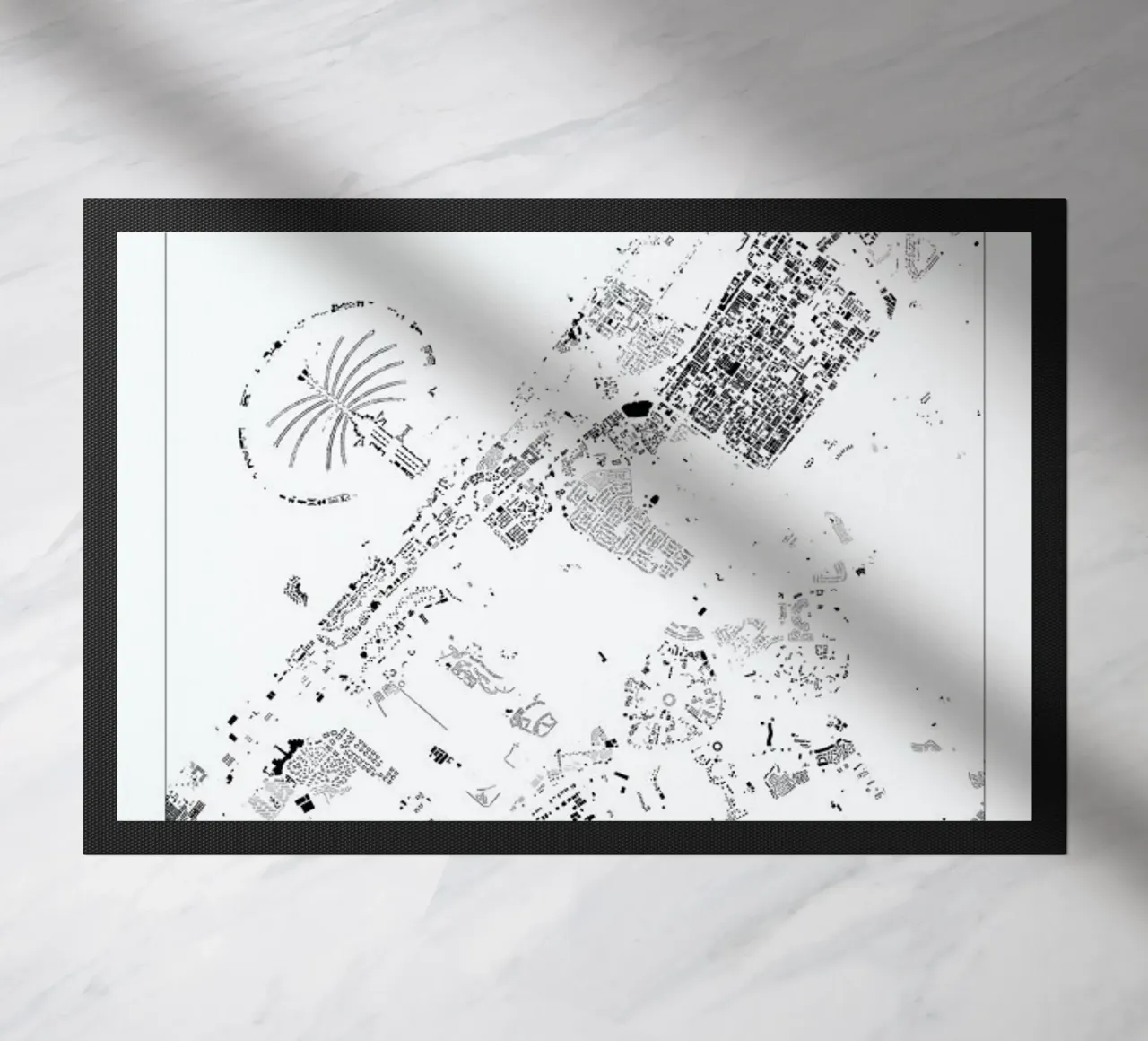 Dubai zerbino da The Cartography Collection