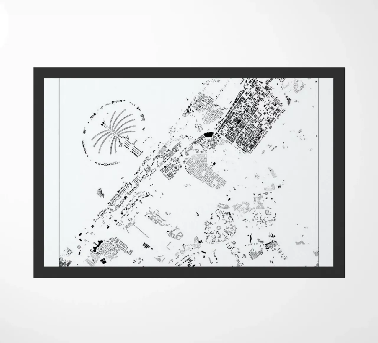 Dubai zerbino da The Cartography Collection