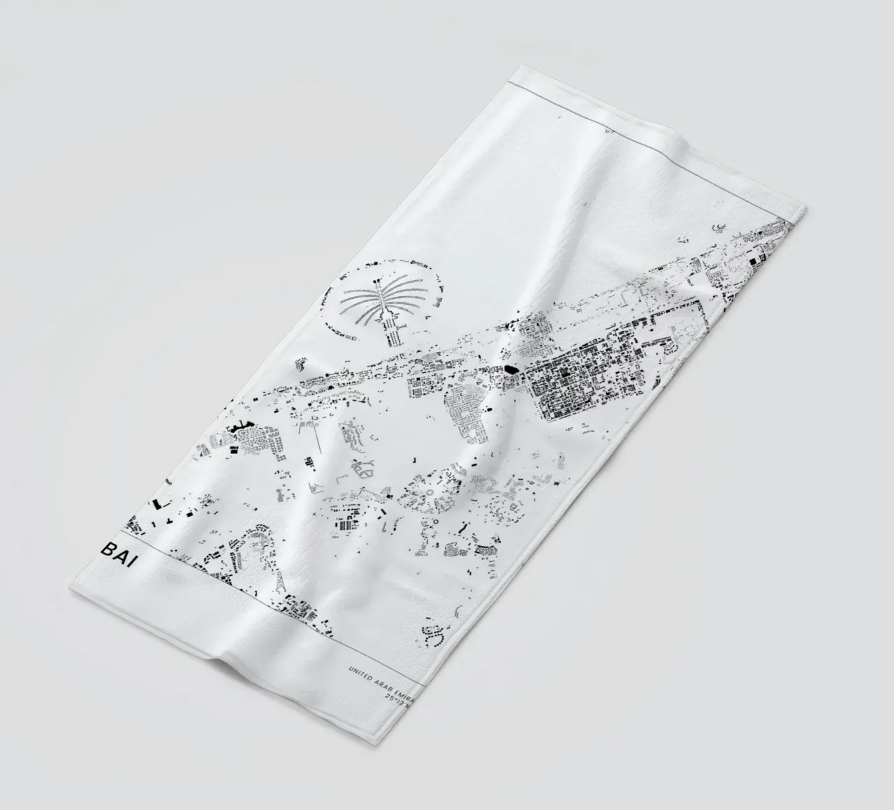 Dubai telo mare da The Cartography Collection