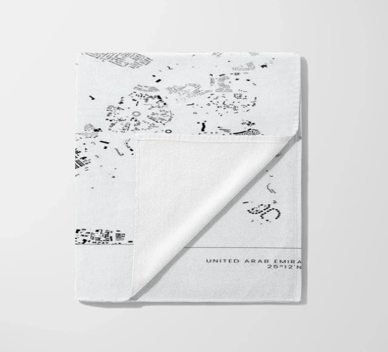 Dubai telo mare da The Cartography Collection