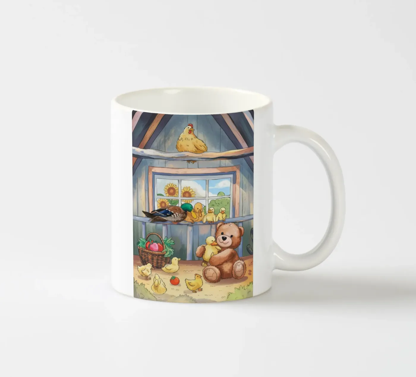 La beatitudine rustica dell'aia tazza in ceramica da Timeless Huse