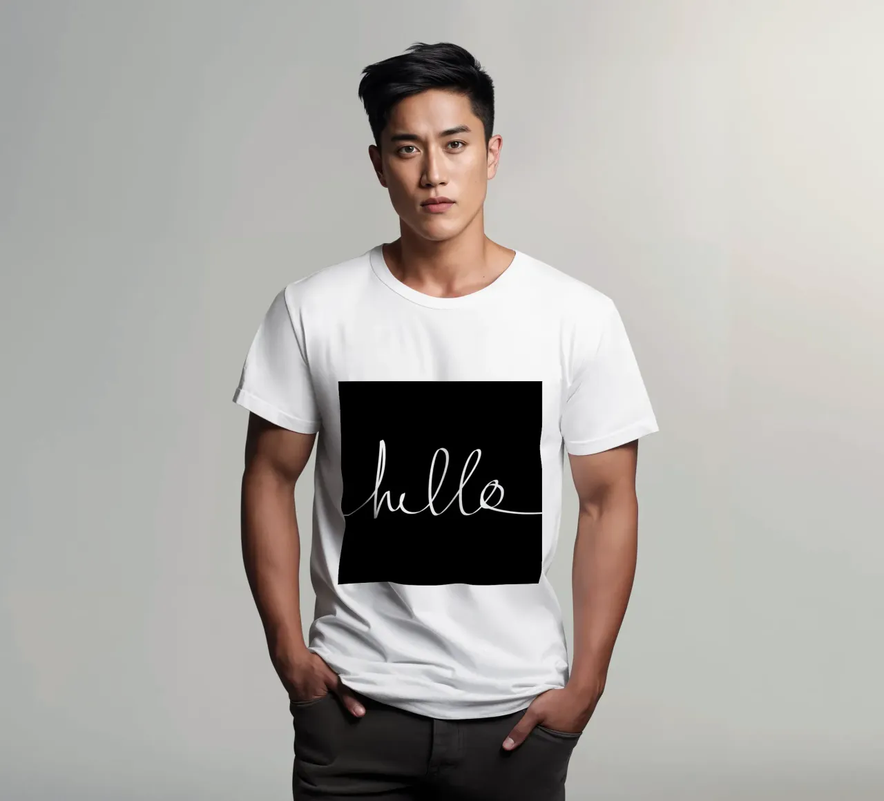 Hello t-shirt da Leah Flores