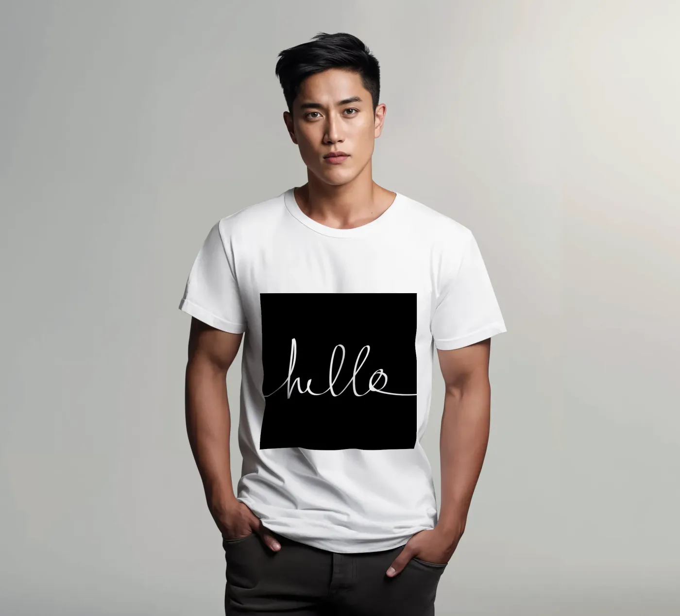 Hello t-shirt da Leah Flores