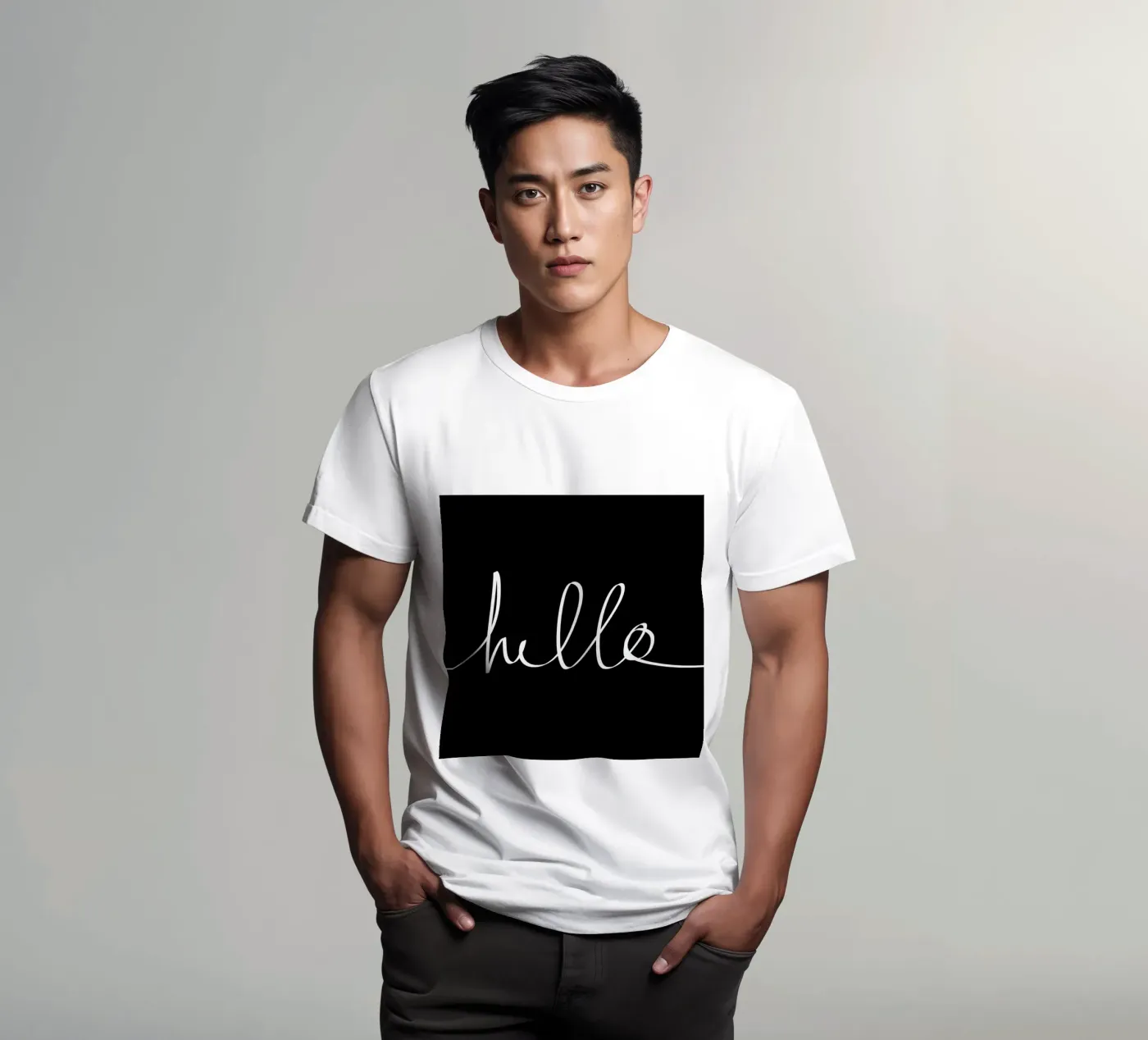 Hello t-shirt da Leah Flores
