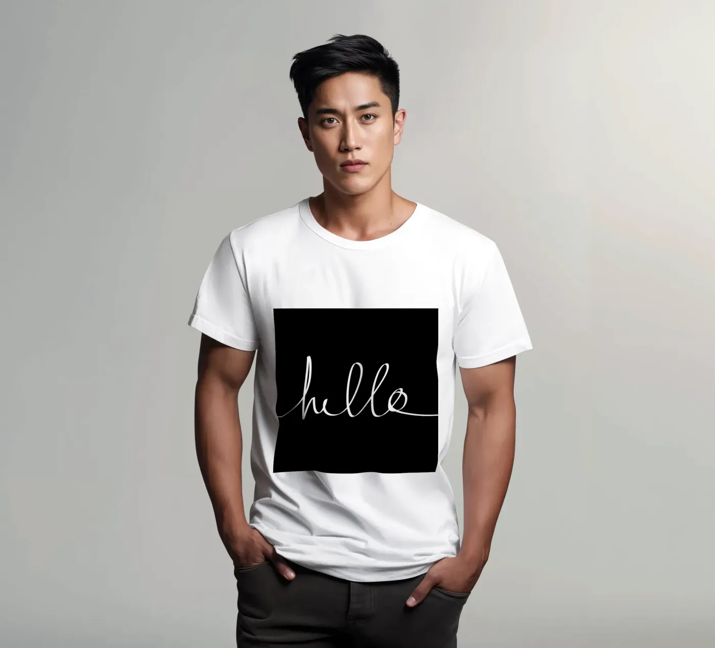 Hello t-shirt da Leah Flores