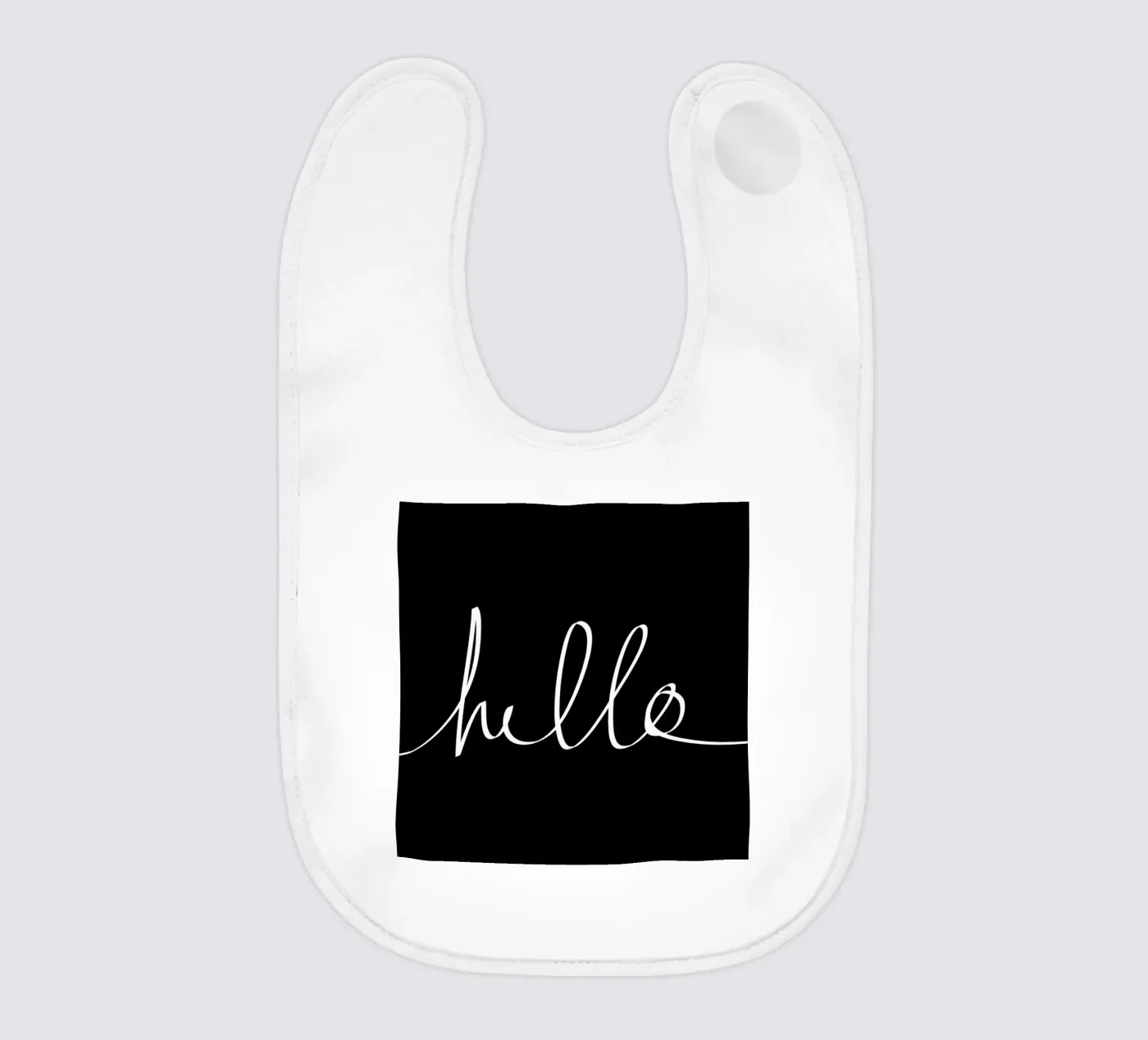 Hello Babylätzchen von Leah Flores