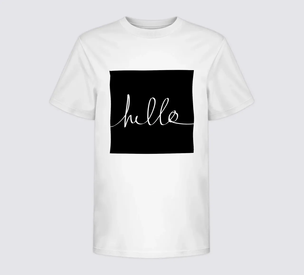 Hello Kinder T-Shirt von Leah Flores