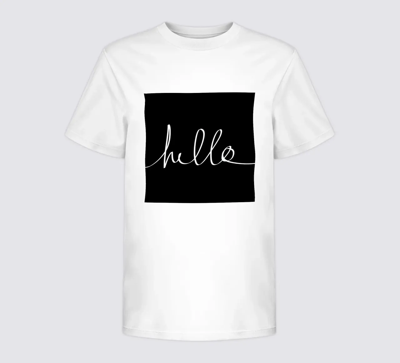 Hello Kinder T-Shirt von Leah Flores