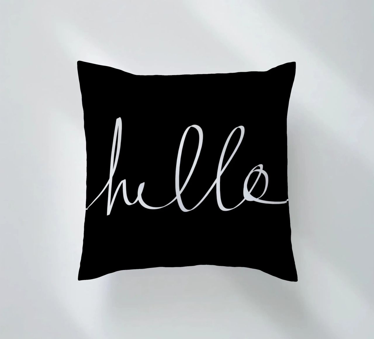 Hello cuscino da Leah Flores
