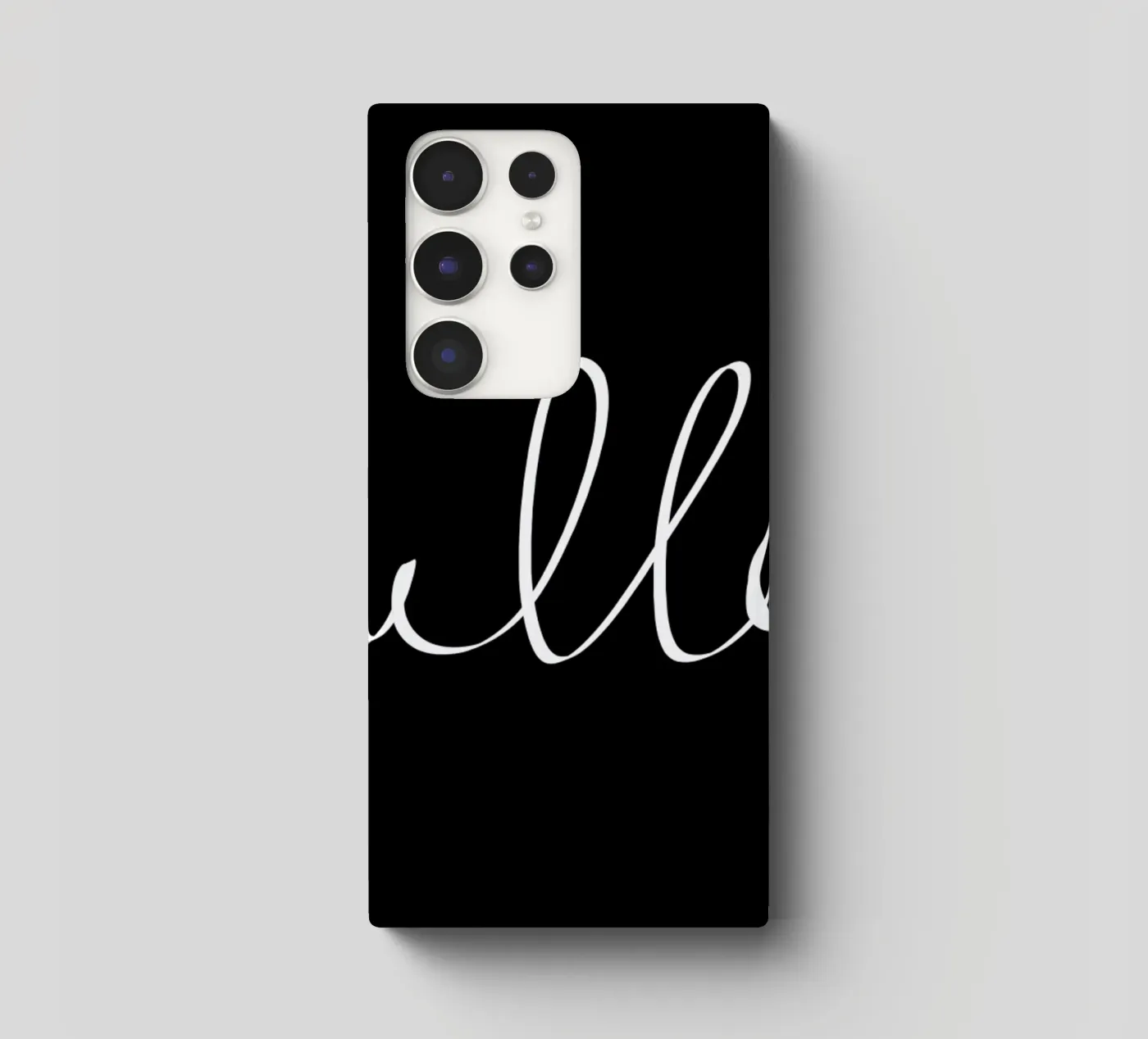 Hello samsung hoesje van Leah Flores