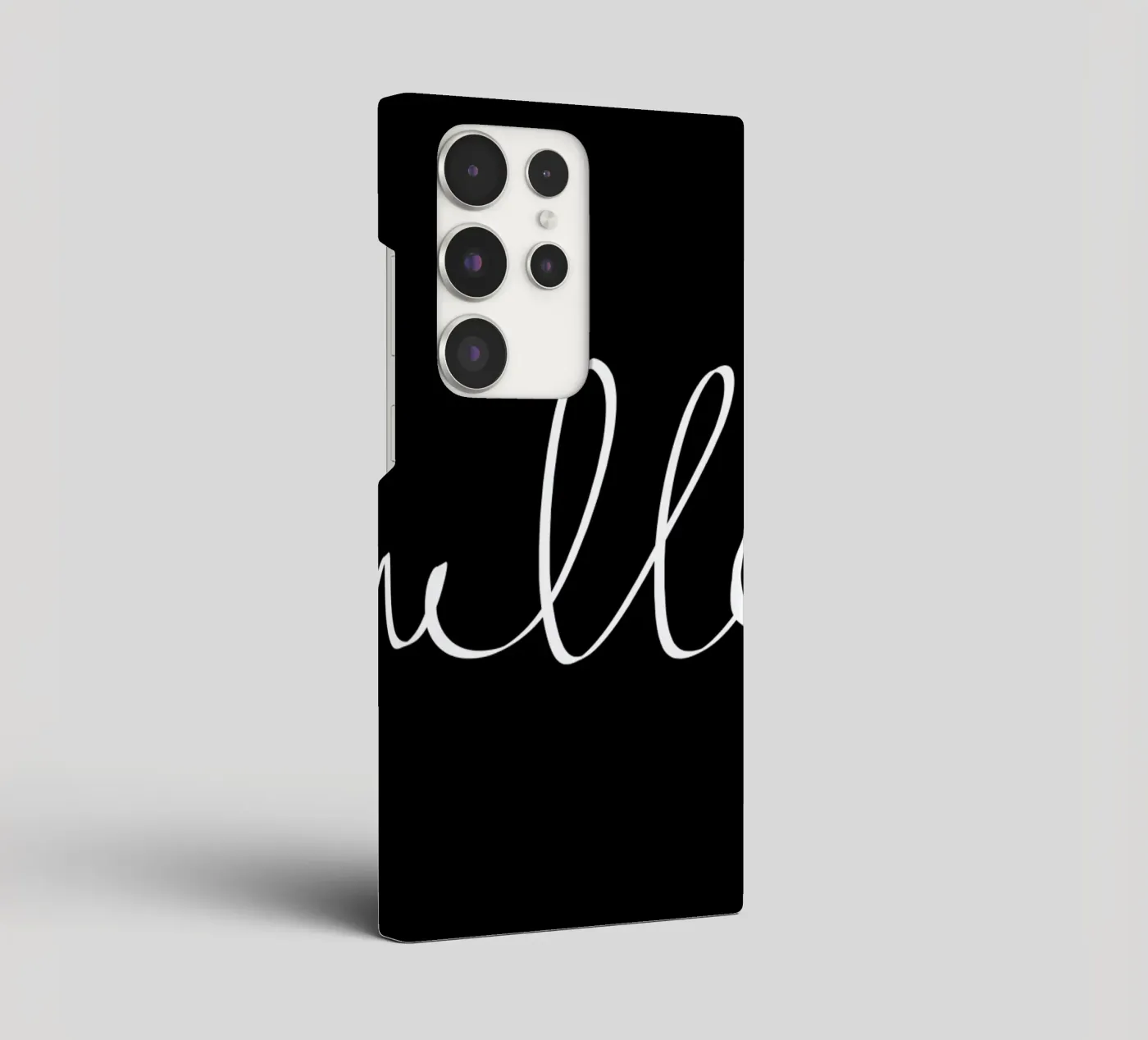 Hello samsung hoesje van Leah Flores