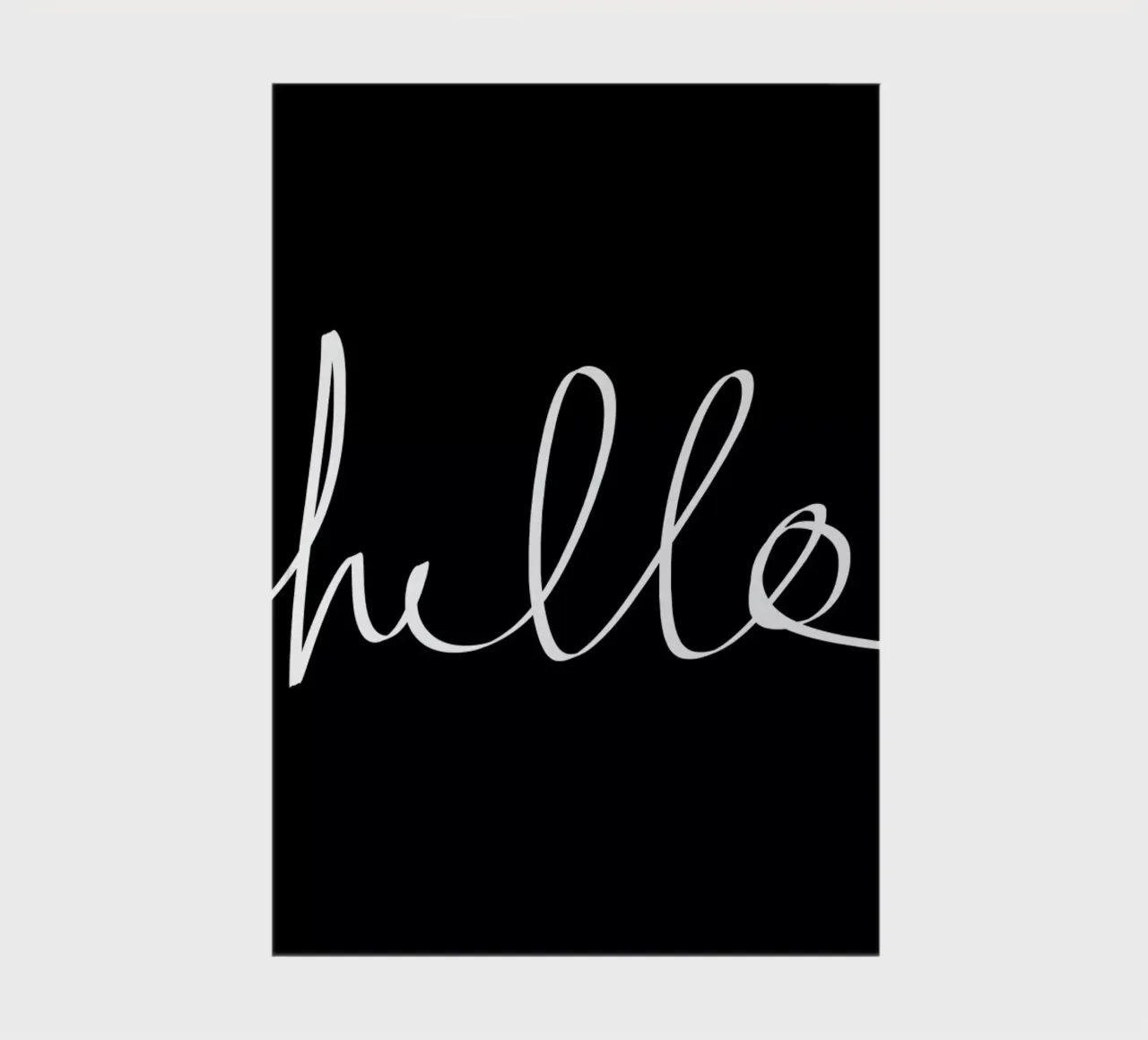 Hello notebook by Leah Flores