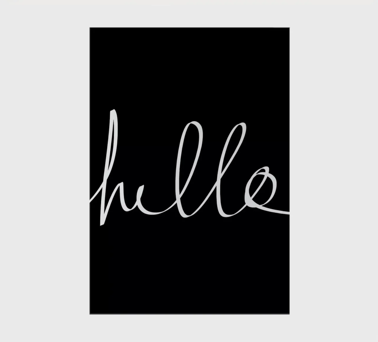 Hello notebook by Leah Flores