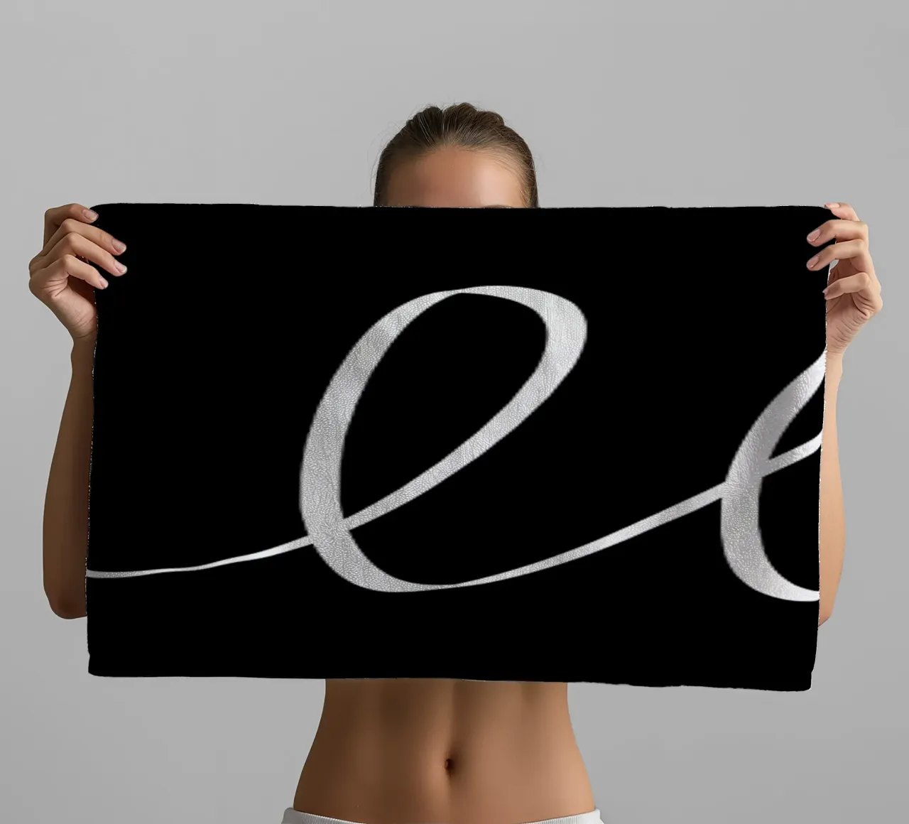 Hello Handtuch von Leah Flores