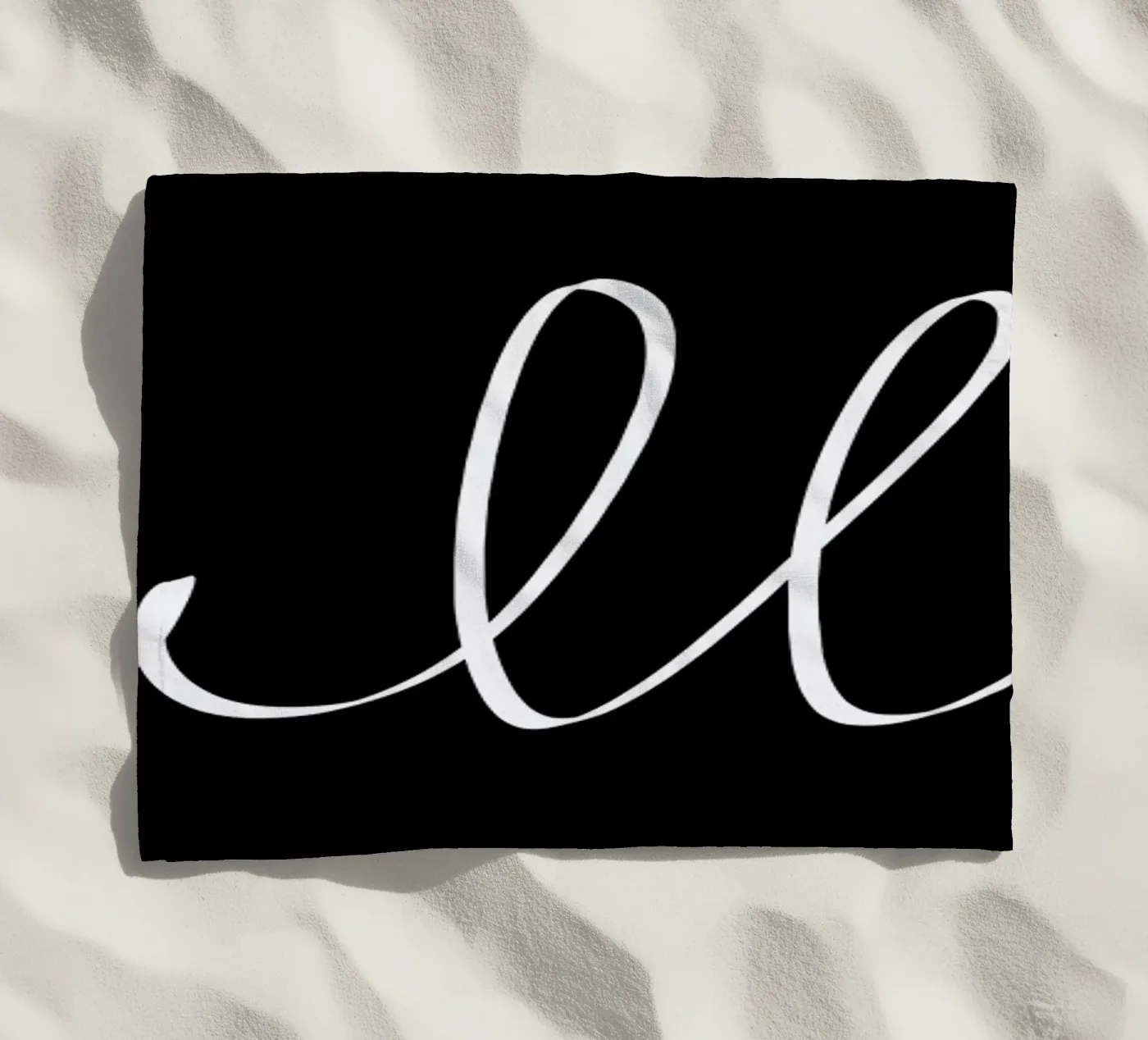 Hello serviette de plage de Leah Flores