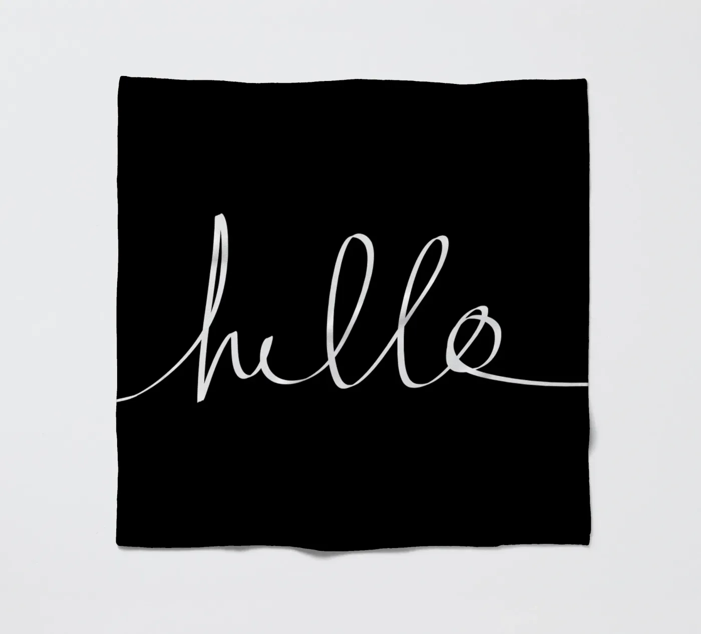Hello coperta in pile da Leah Flores