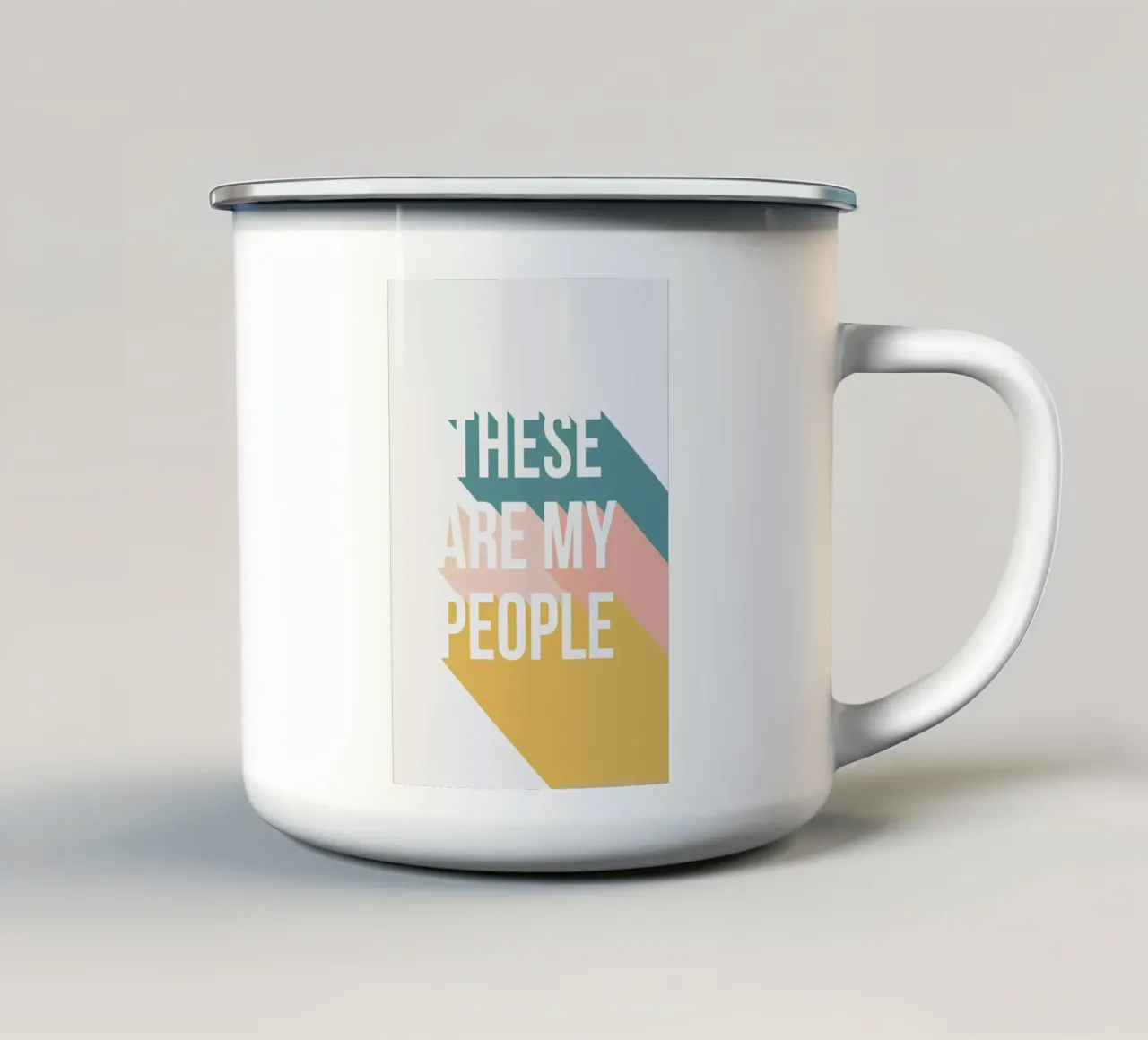 These Are My People tazza in smalto da The Native State