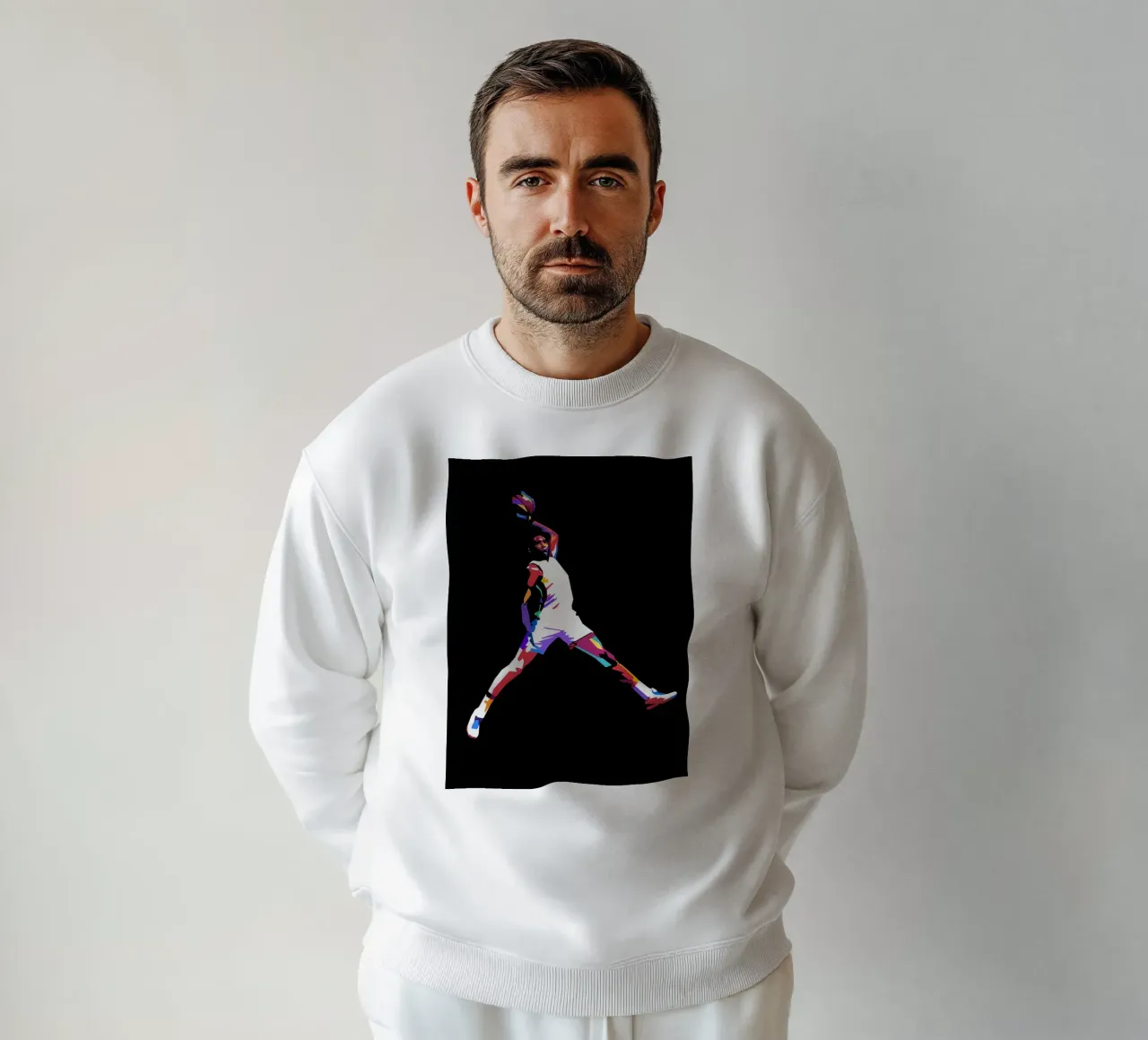 Slam Dunk Pop Art Sweatshirt von Adriano