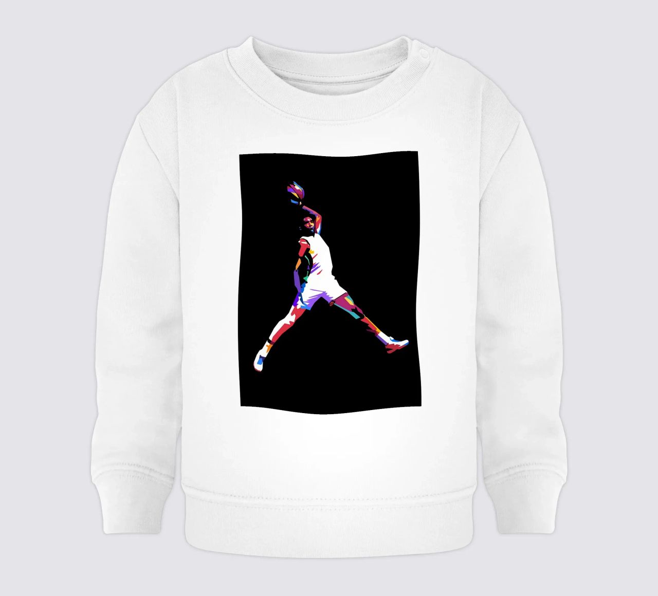 Slam Dunk Pop Art felpa neonato da Adriano