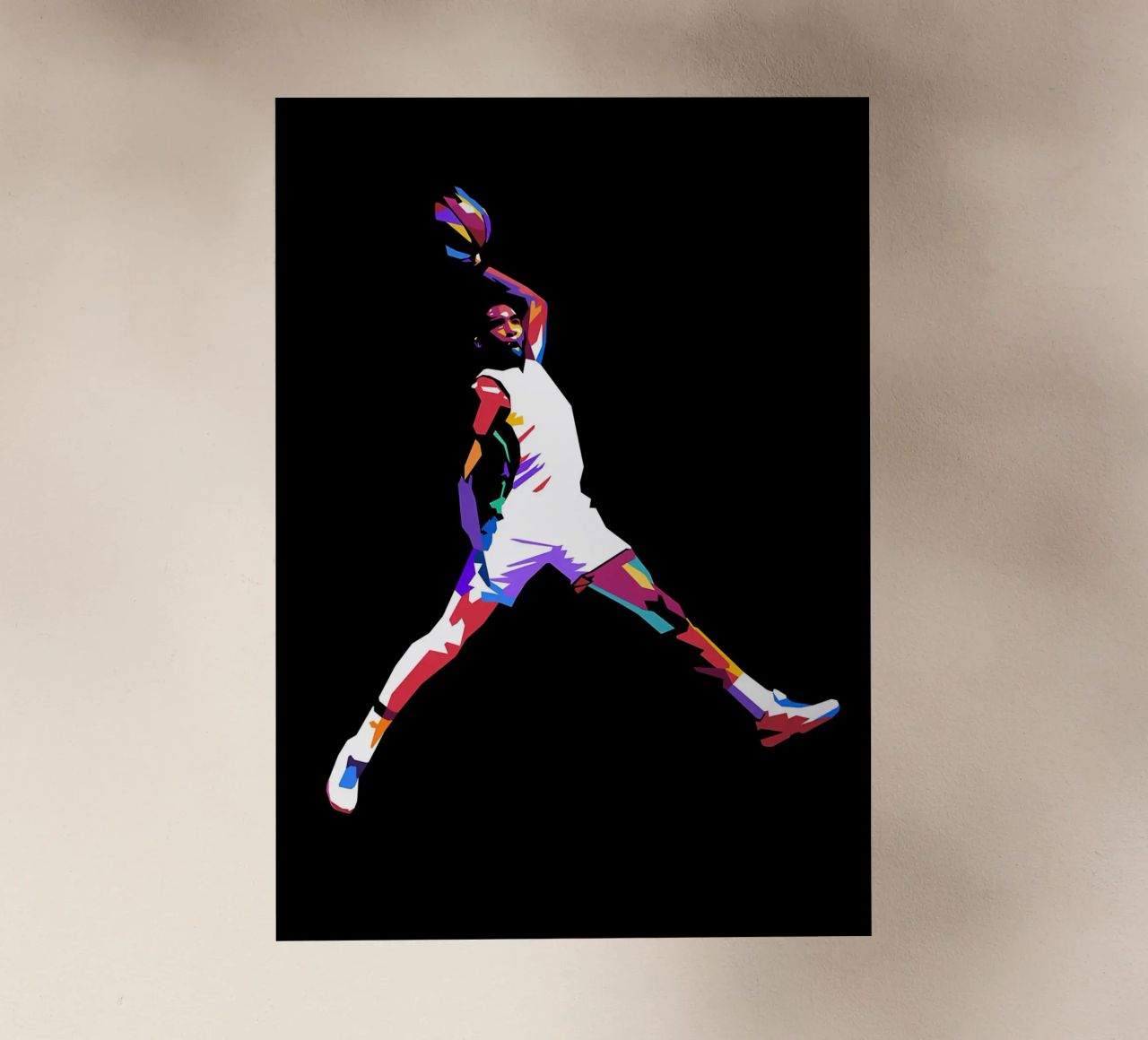 Slam Dunk Pop Art pellicola backlit da Adriano