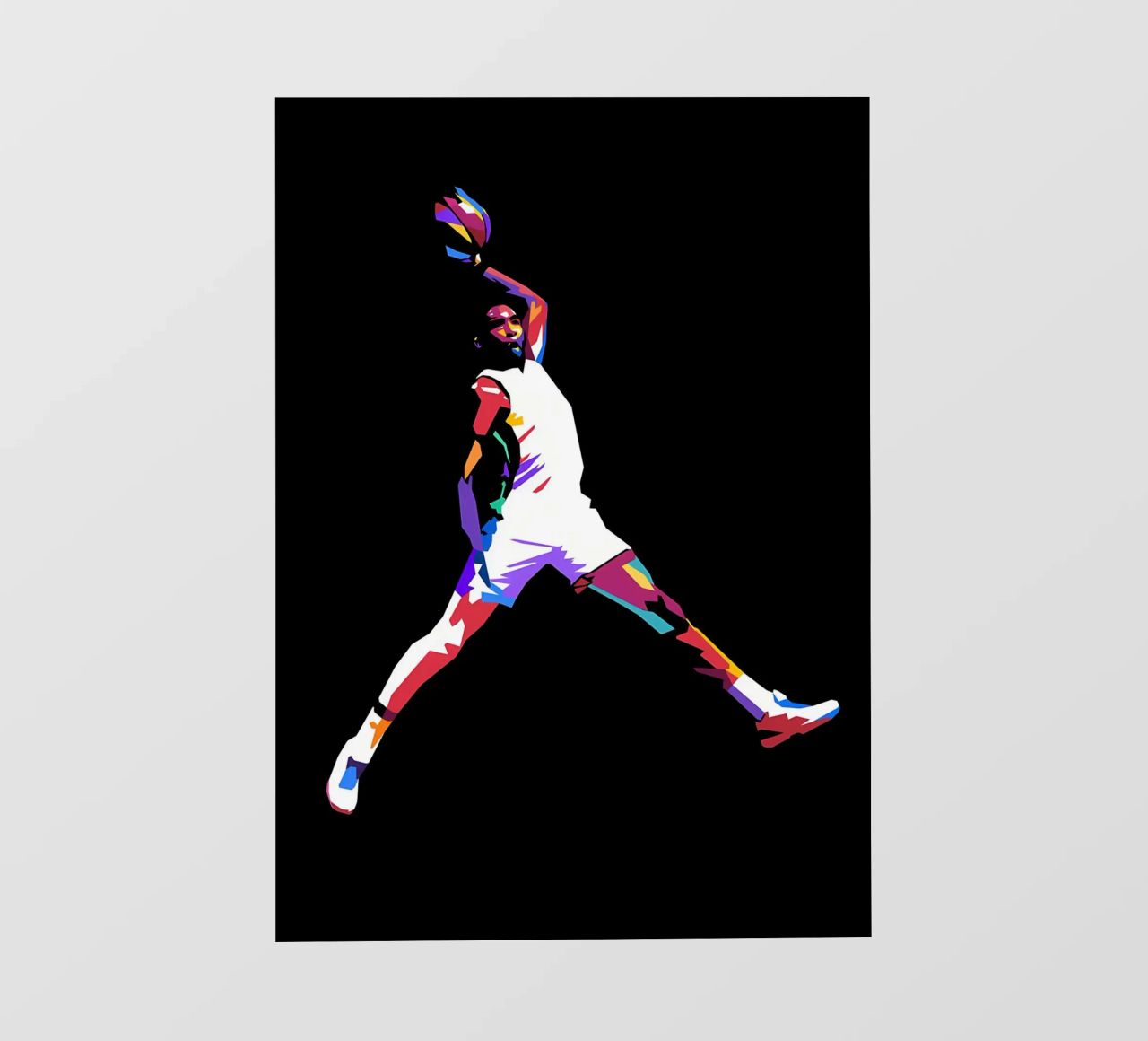 Slam Dunk Pop Art pellicola backlit da Adriano