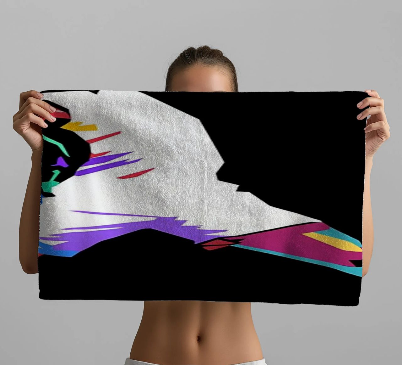Slam Dunk Pop Art towel by Adriano