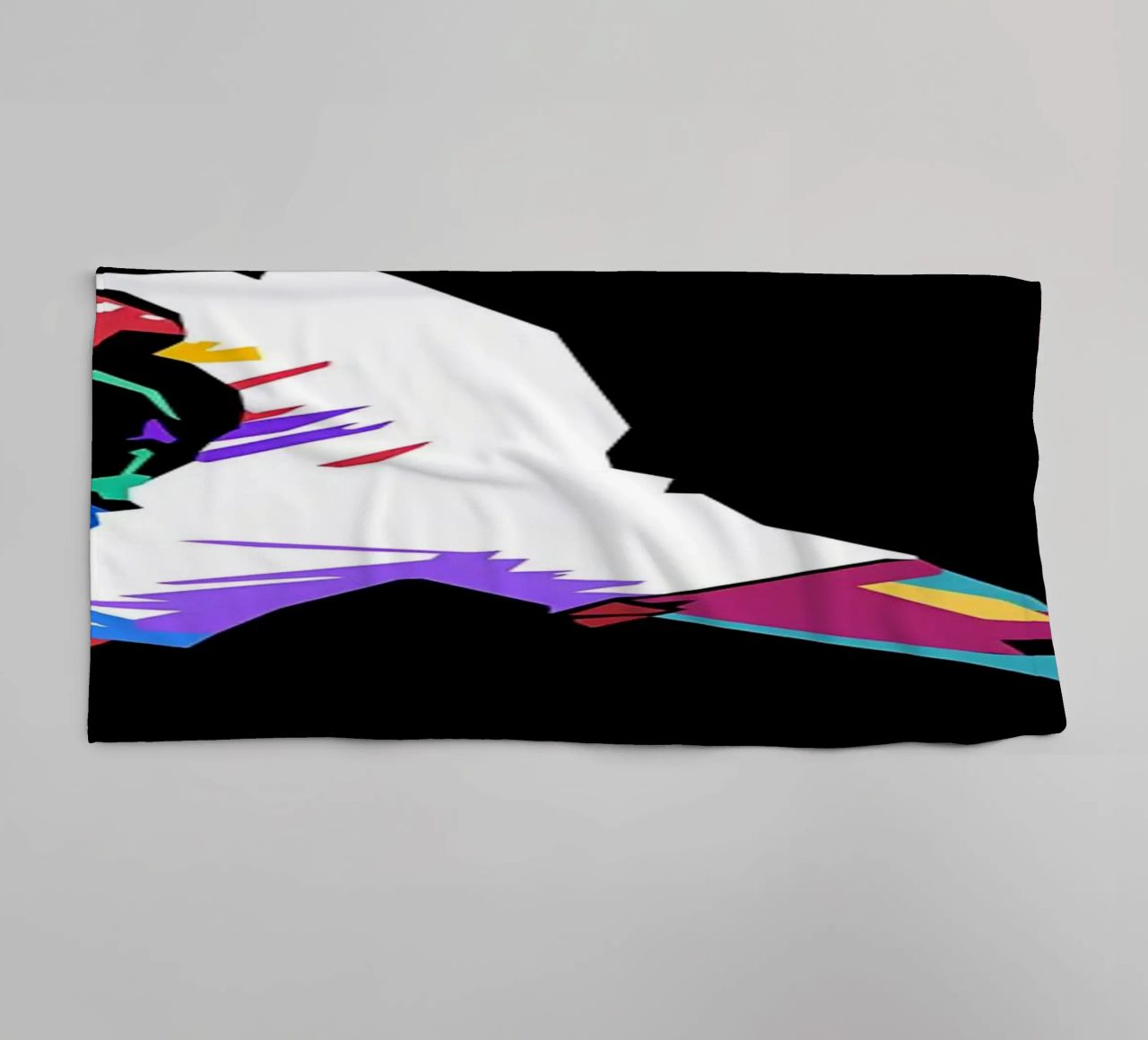 Slam Dunk Pop Art towel by Adriano