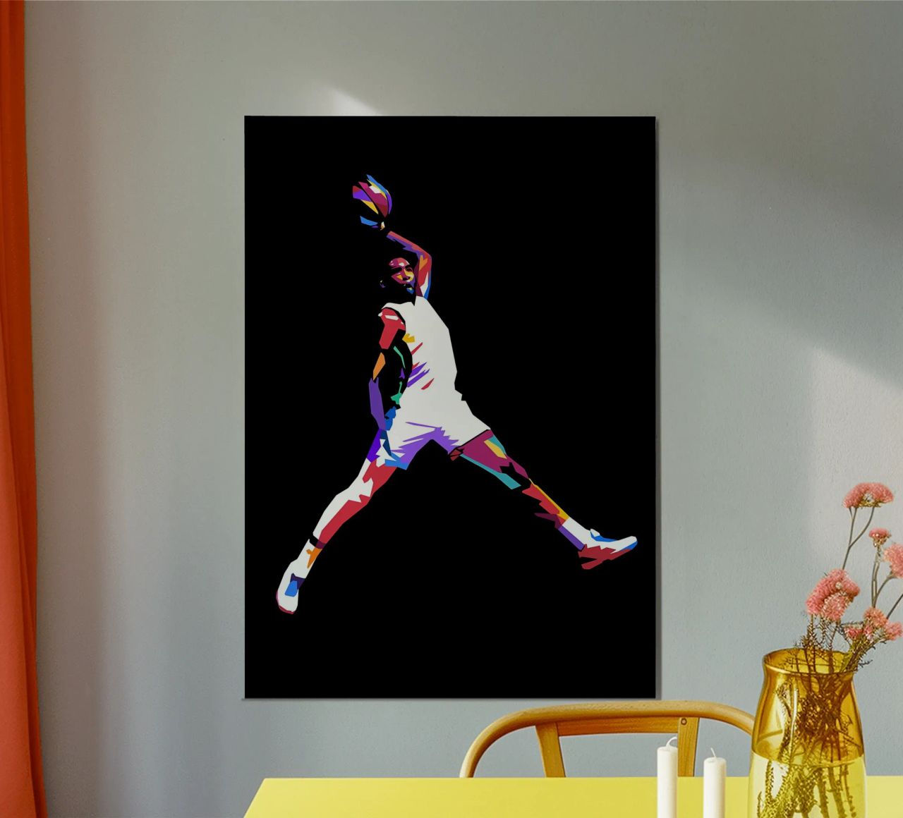 Slam Dunk Pop Art poster by Adriano