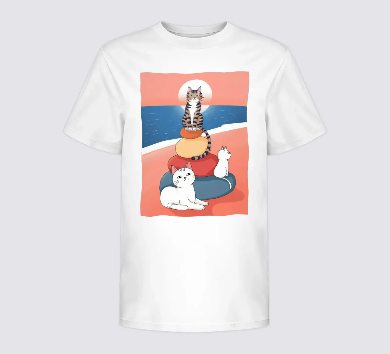 Compagni di tramonto tranquilli t-shirt bambini da Timeless Huse
