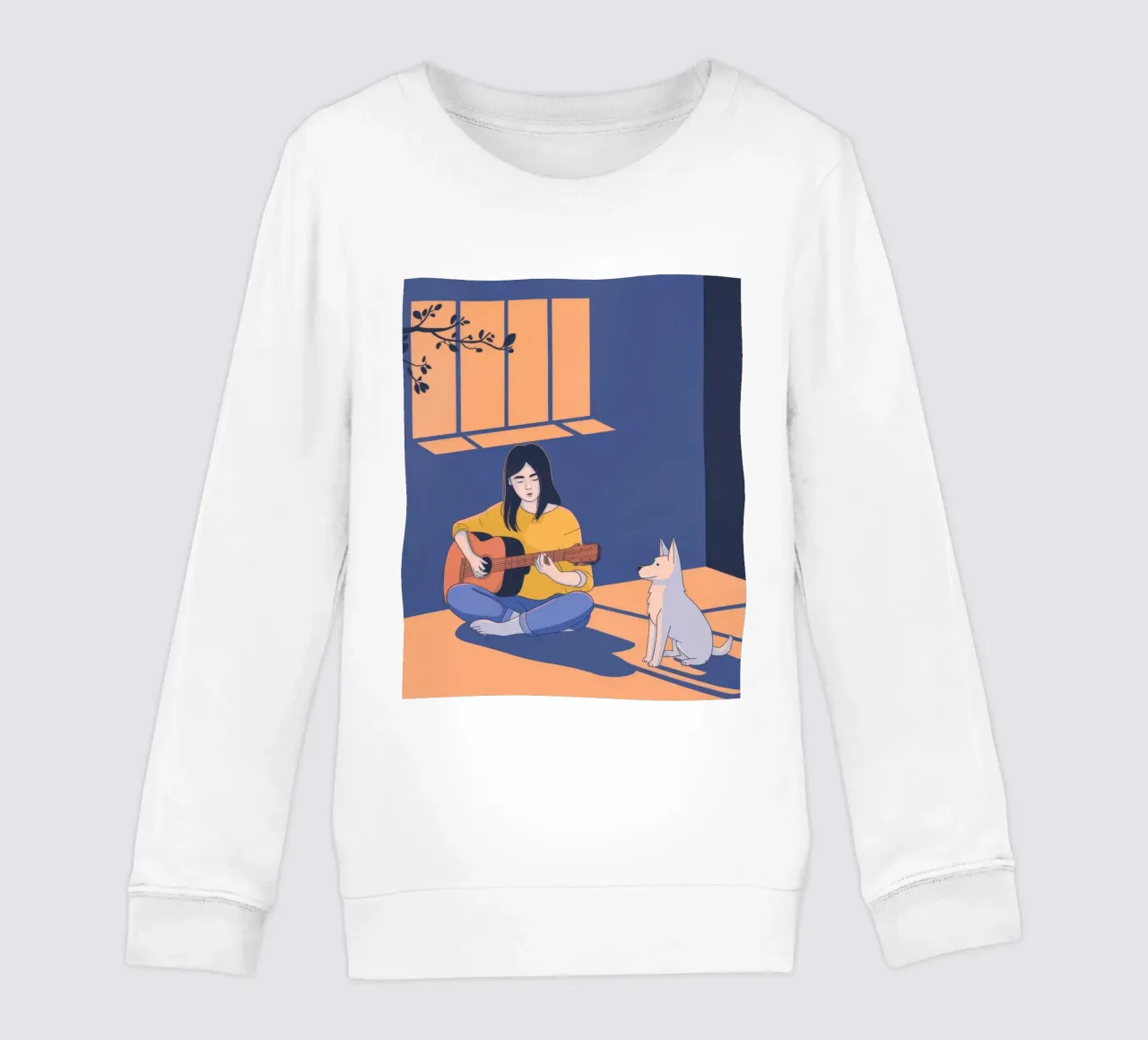 Ritiro dell'armonia musicale felpa bambino da Timeless Huse