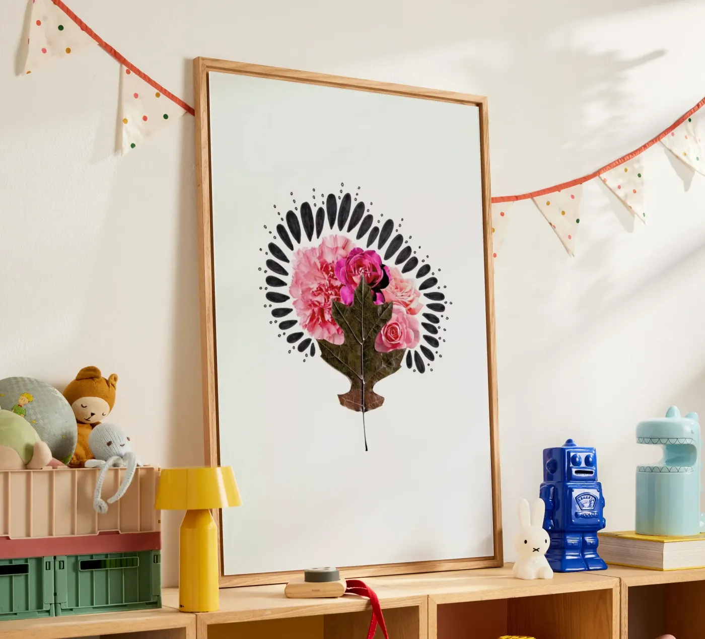 Dried Leaf 02 Collage plexiglass da Miles of Light