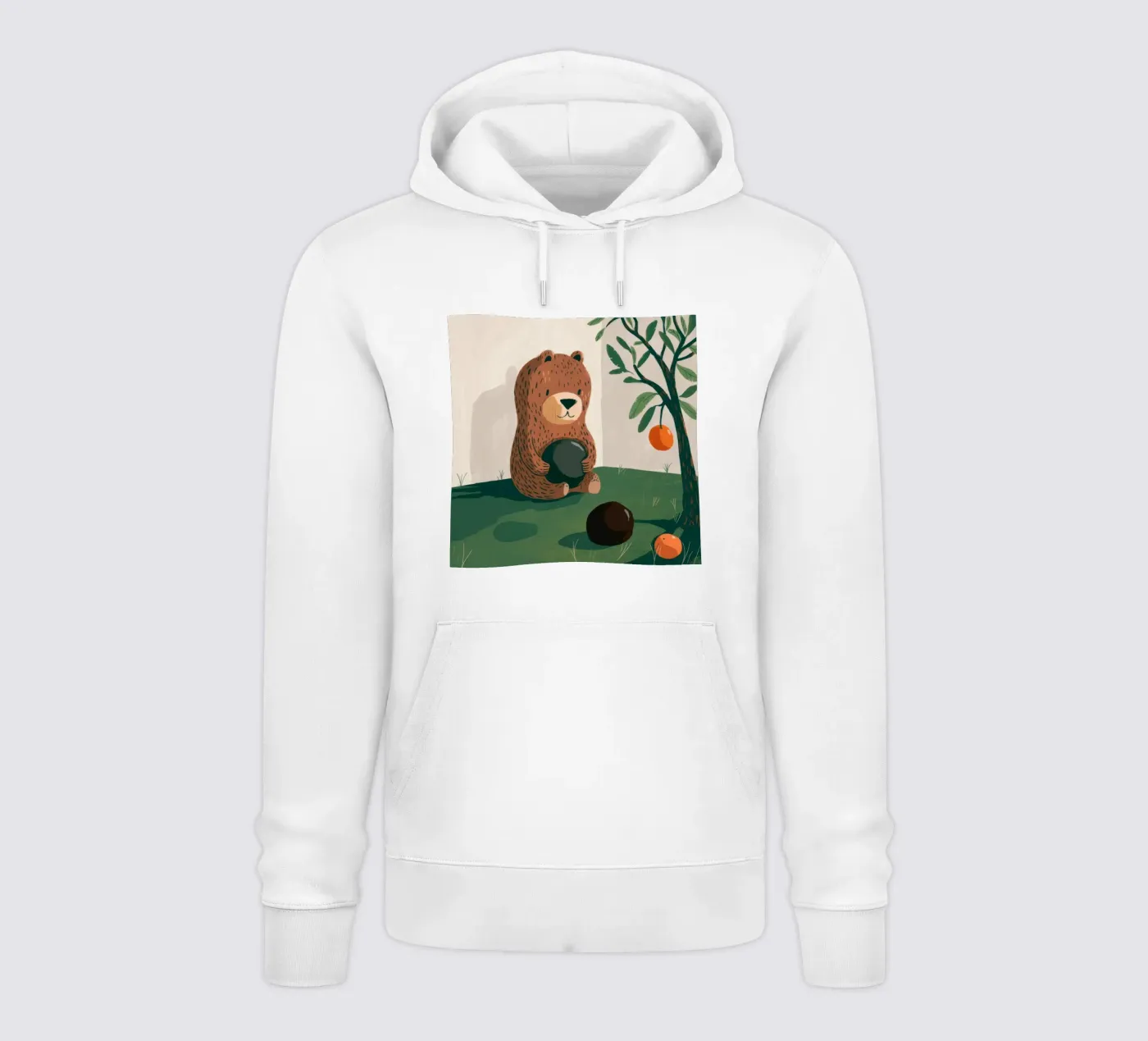 Harvest Bear Delight hoodie by Timeless Huse