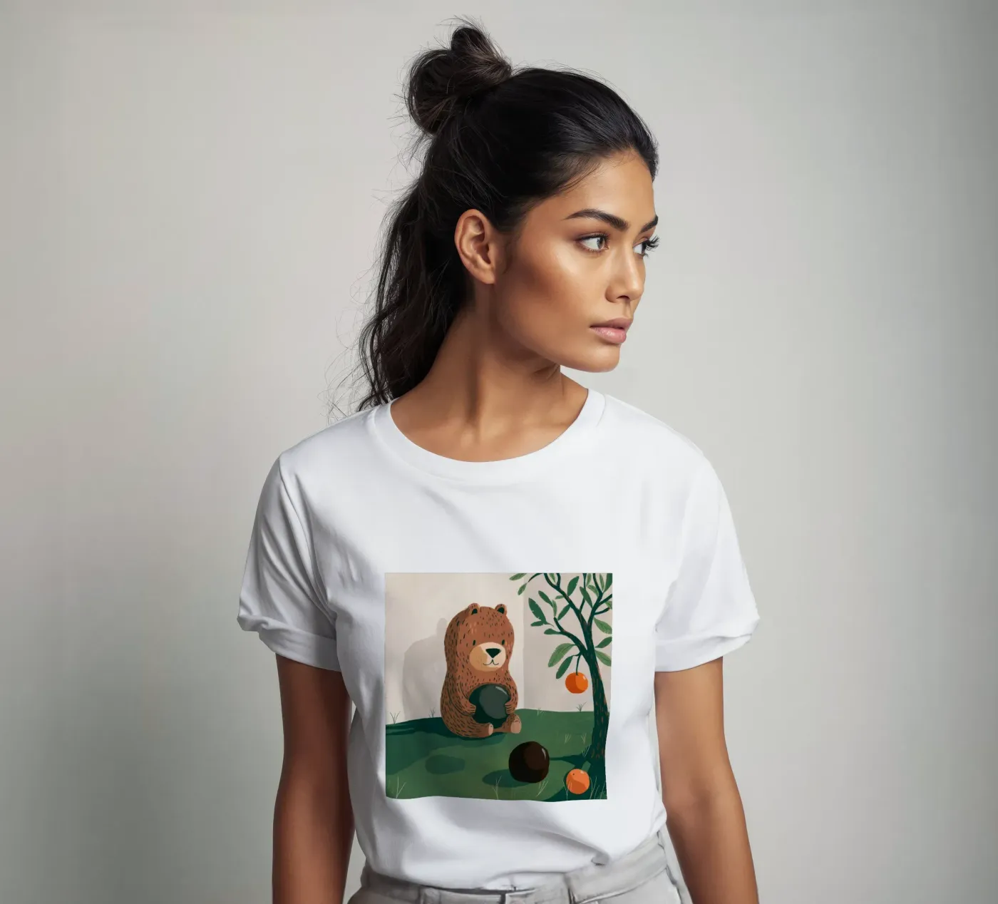 Delizia dell'orso del raccolto t-shirt da Timeless Huse