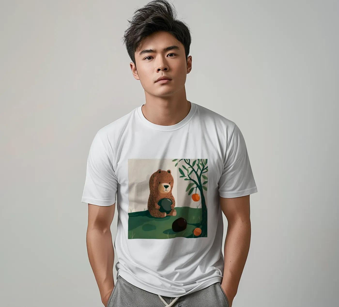 Delizia dell'orso del raccolto t-shirt da Timeless Huse