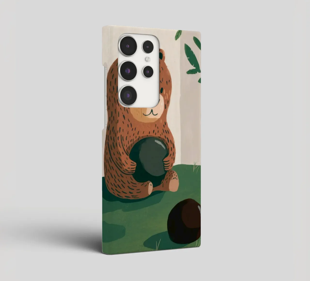 Delizia dell'orso del raccolto cover samsung da Timeless Huse