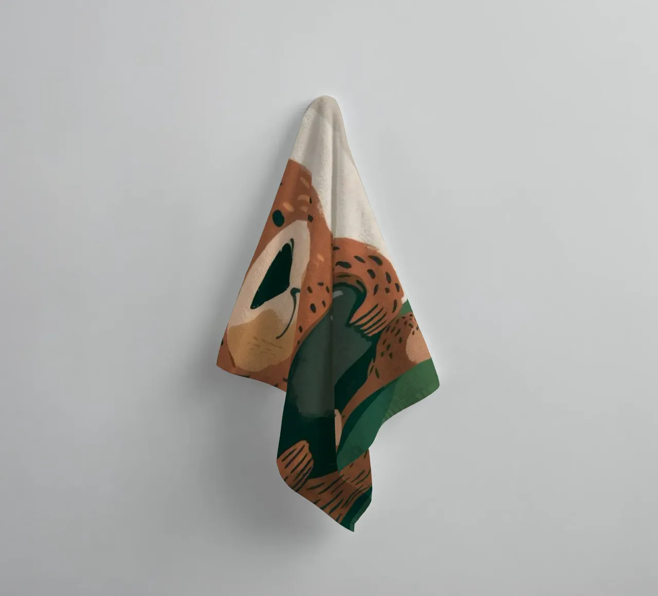 Harvest Bear Delight towel by Timeless Huse