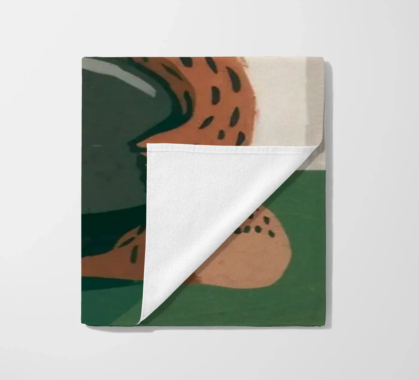 Harvest Bear Delight beach towel by Timeless Huse