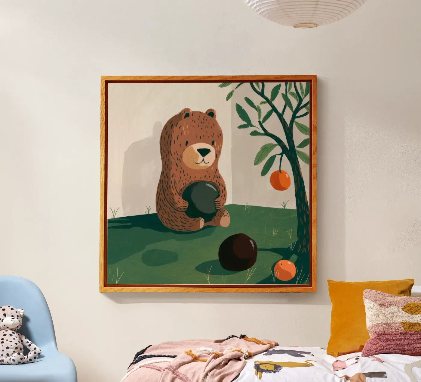 Harvest Bear Delight plexiglas de Timeless Huse